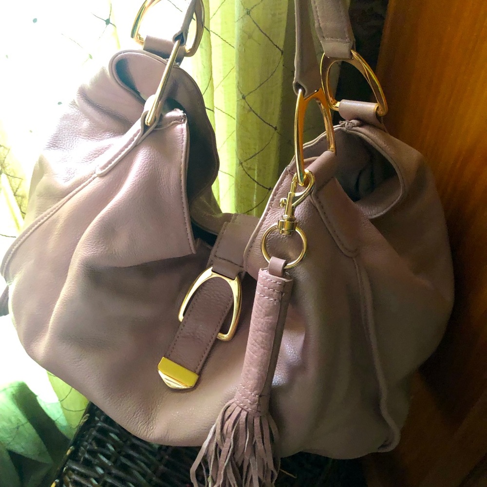 GILI STIRRUP TOTE XXL DUSTY ROSE